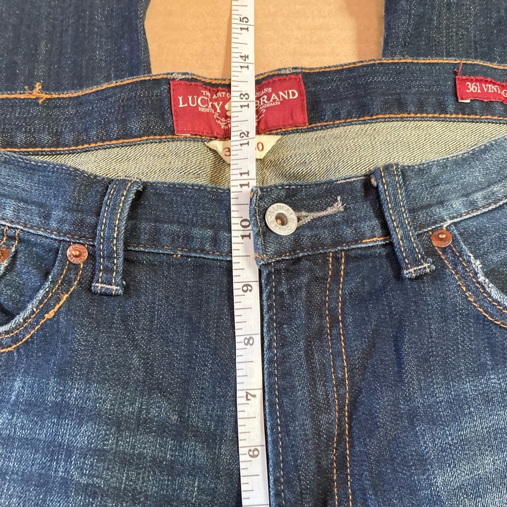 Lucky Brand 361 Vintage Straight Jeans size 34 x 30 - Picture 7 of 15